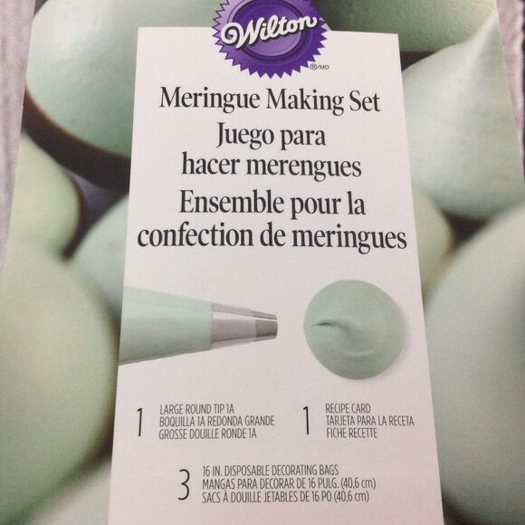 Wilton Cake Decorating Tips & Disposable Bags Large Star Ribbon Dot Meringue - Picture 5 of 9